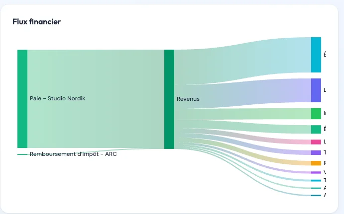 Cash flow analytics and trends